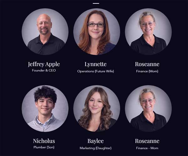Meet The Team Of Apple J Plumbing Inc Meet The Team Of Apple J Plumbing Inc